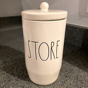 Rae Dunn Storage Canister - STORE 🧺